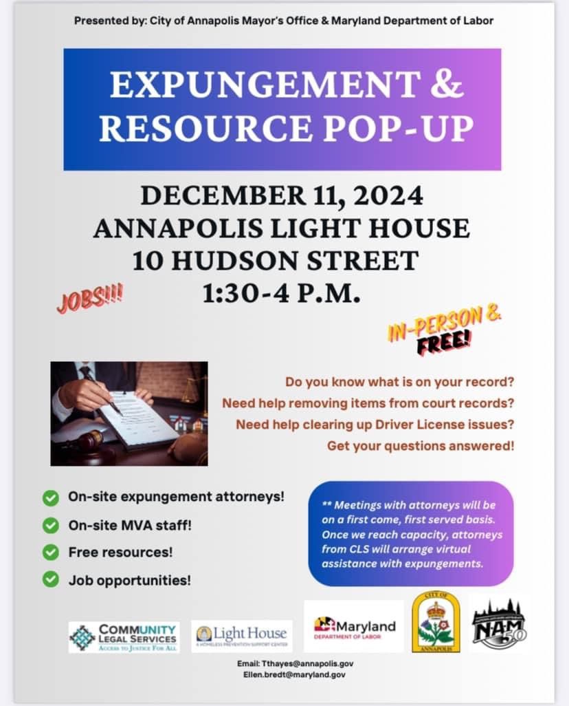 Expungement & Resources Clinic 