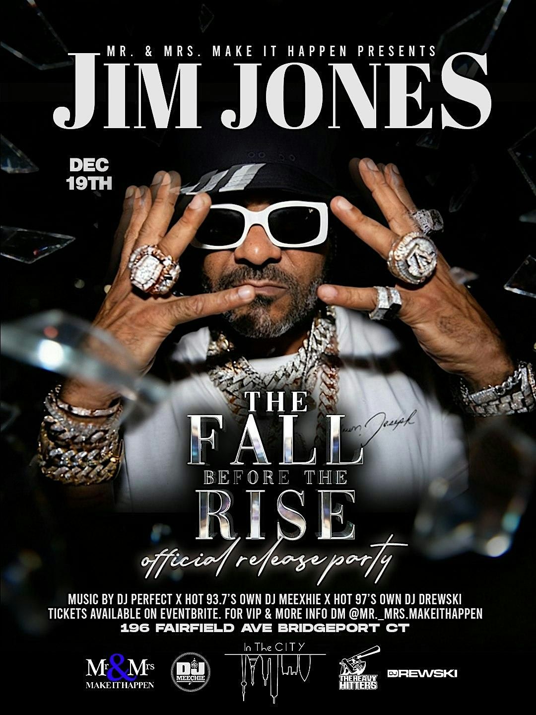 Jim Jones The Fall Before The Rise EP release party