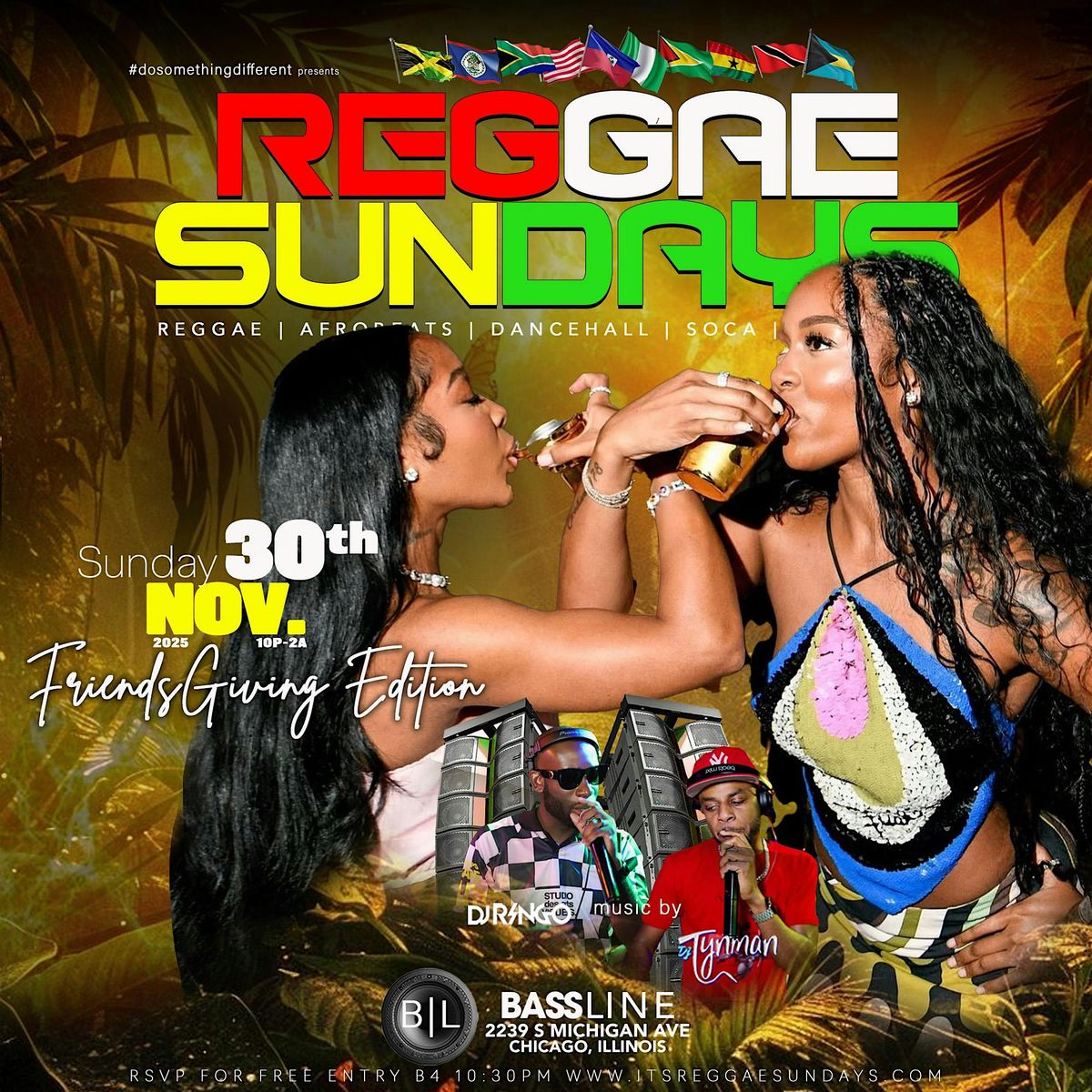 REGGAE SUNDAY: The #1 Caribbean Party In The City