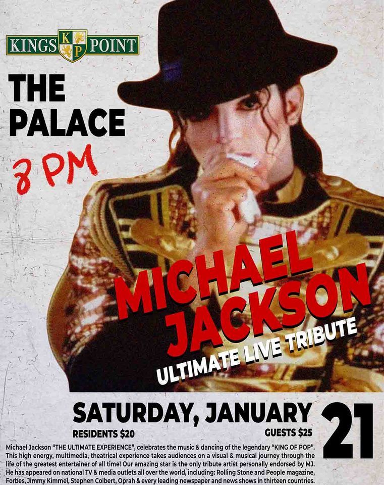 The Ultimate Michael Jackson Experience, Palace Theater of the