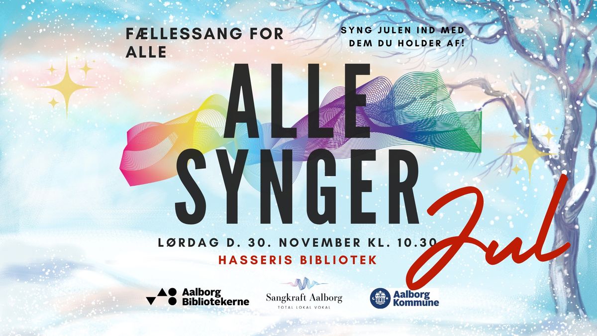 Alle synger - Julef\u00e6llessang med Line Groth