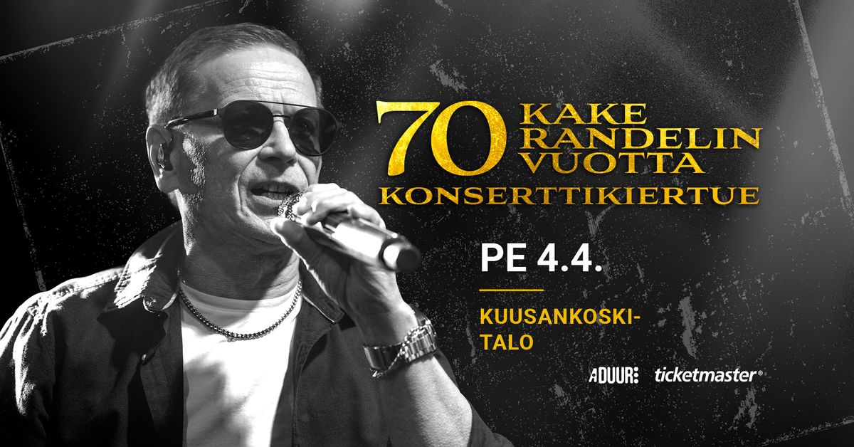 Kuusankoski - KAKE RANDELIN 70 VUOTTA