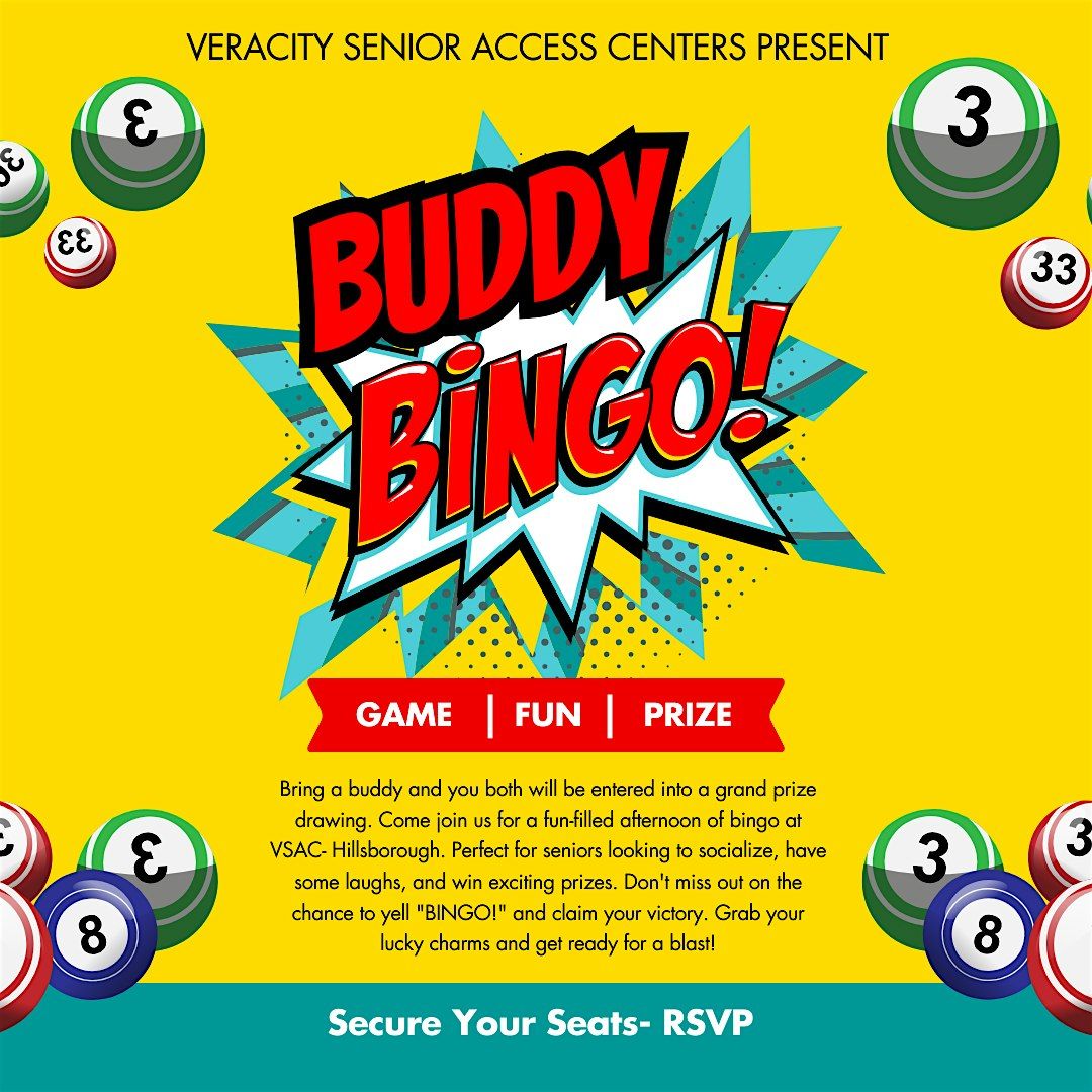 Buddy Bingo for Seniors- FREE