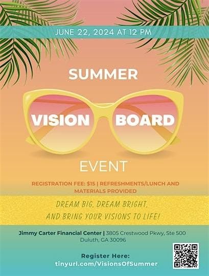 Summer Vision Board Event