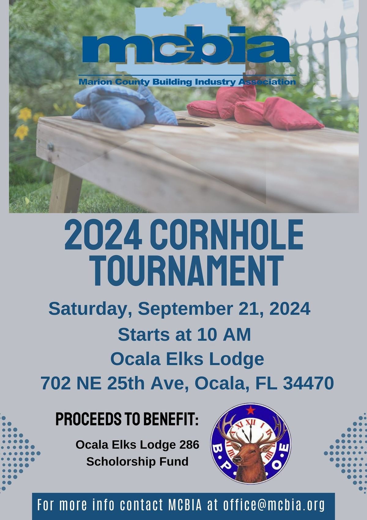 Our Annual Cornhole Tournament