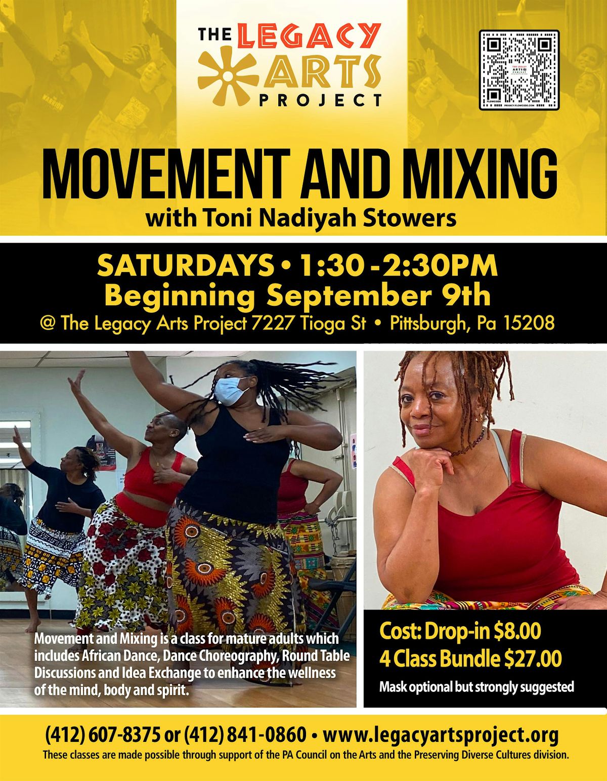 Movement and Mixing with Toni Nadiyah Stowers