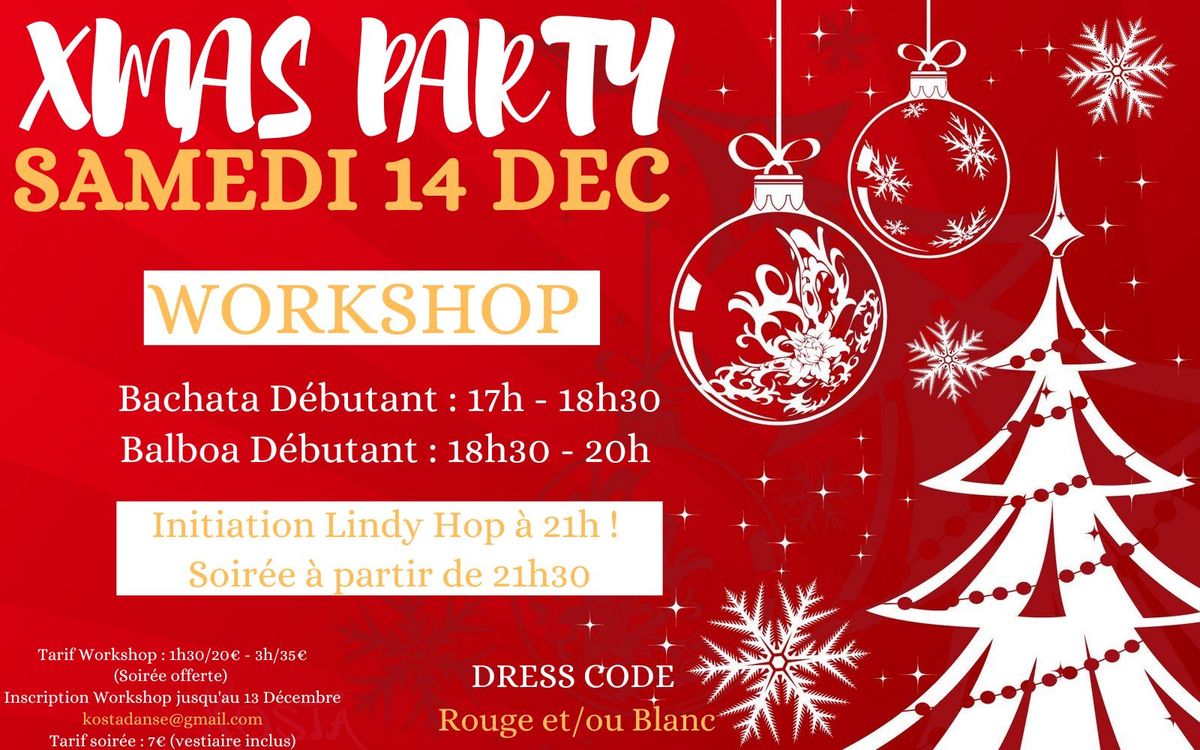 XMAS PARTY ( Soir\u00e9e Dansante)