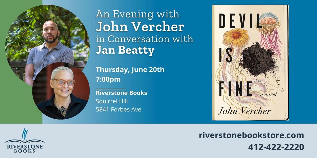 An Evening with John Vercher in Conversation with Jan Beatty
