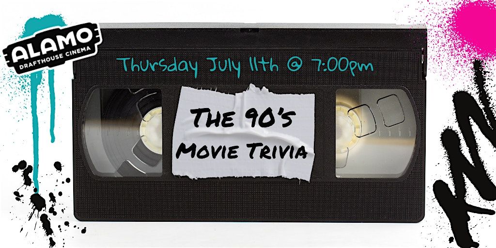 90\u2019s Movie Trivia at Alamo Drafthouse Charlottesville