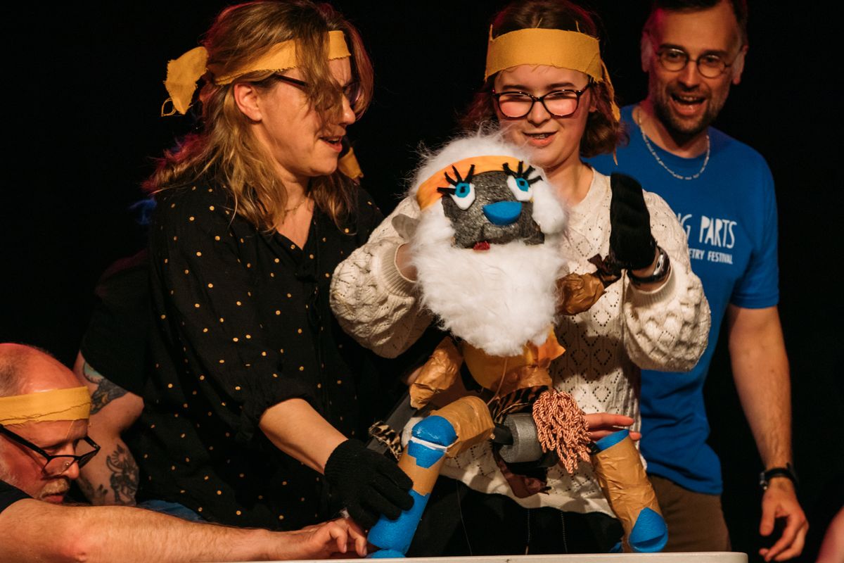 Puppet Olympics at Newcastle Puppetry Festival