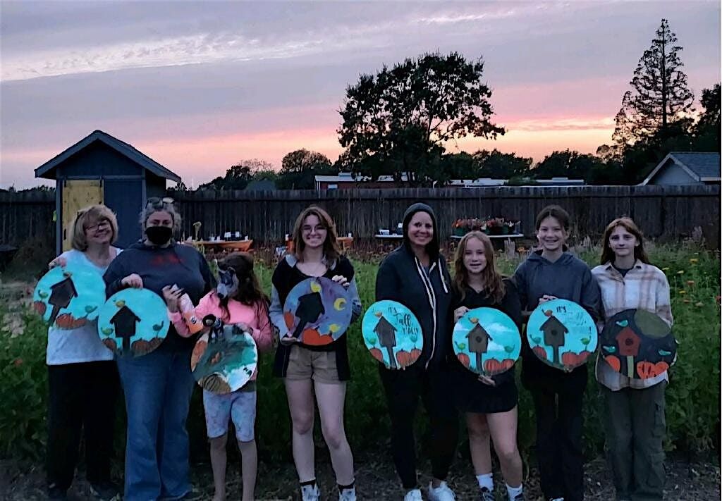 Paint Party in the Flower Field