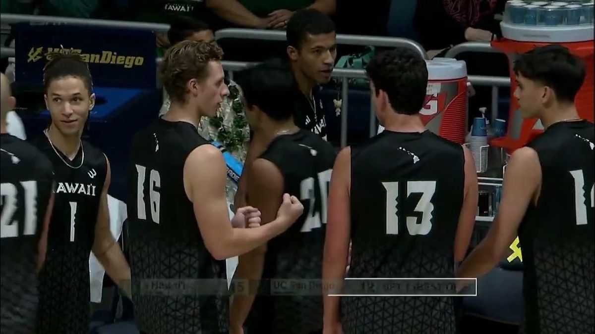 NJIT Highlanders at Hawaii Rainbow Warriors Mens Volleyball