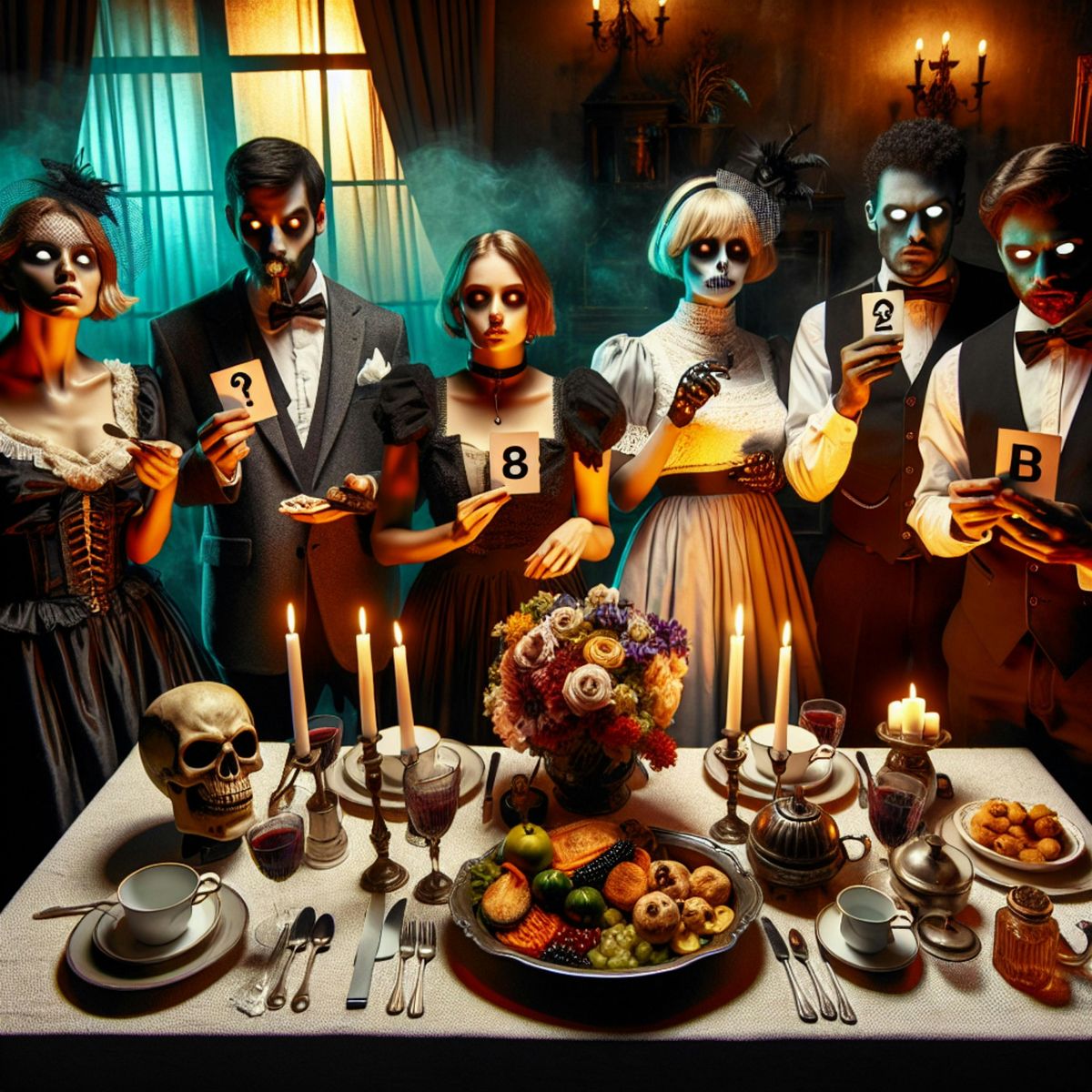 \ufe0f\u200dHalloween M**der Mystery Dinner Party!