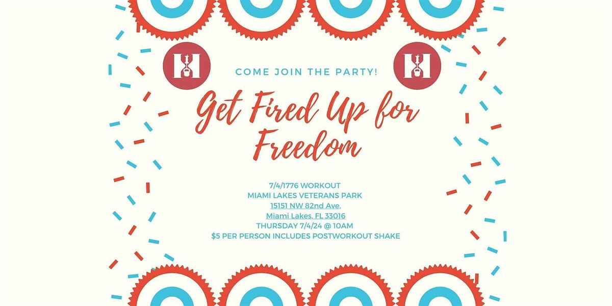 Fired up for Freedom Workout