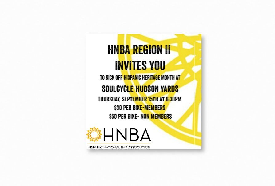 HNBA Region II Soul Cycle Ride
