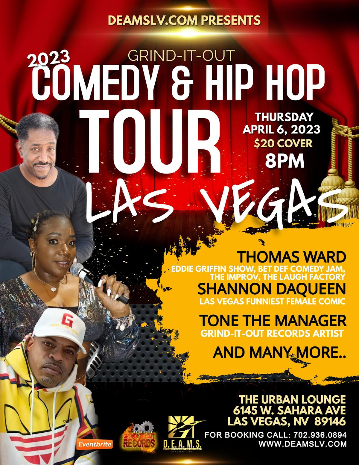 comedy tours vegas