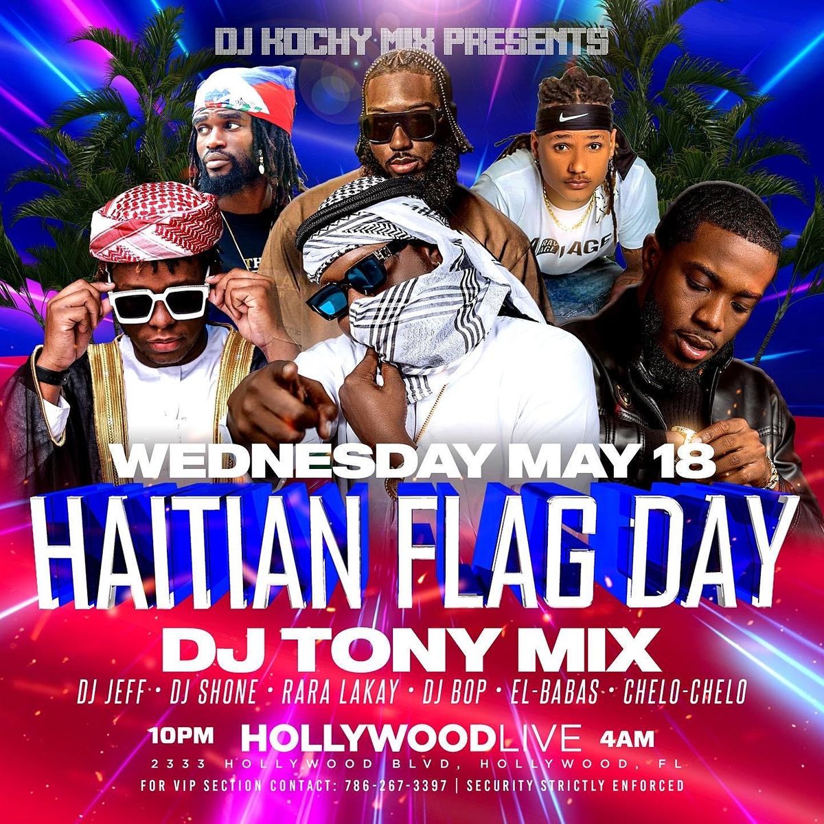 Tony Mix  May 18 - Haitian Flag Day 2022