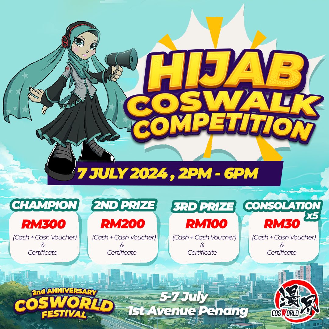 CosWorld Hijab Coswalk Competition