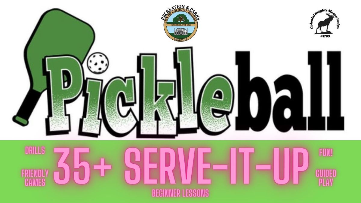 Thursday Morning 35+ Serve-It-Up Pickleball - Skills, Drills, & Beginner Lessons (Nov 2024)