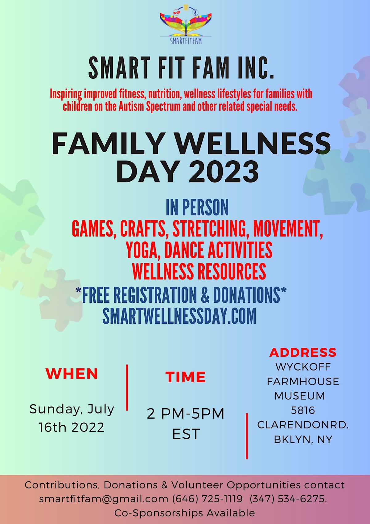 Smart Fit Family Wellness DAY 2023