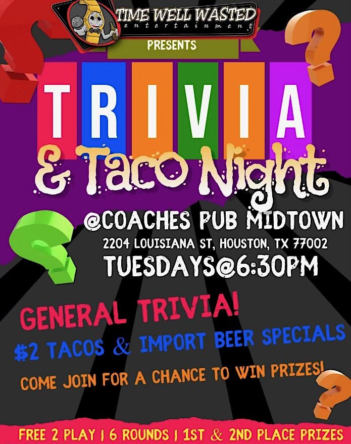 Trivia & Taco Tuesday
