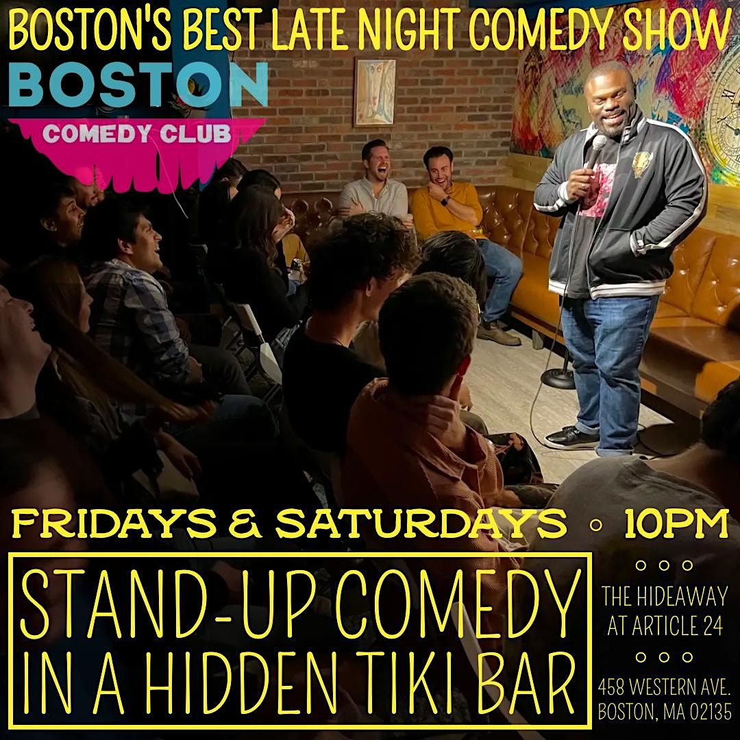 Sneaky Tiki - Stand-Up Comedy in a Hidden Tiki Bar - Fridays & Saturdays!