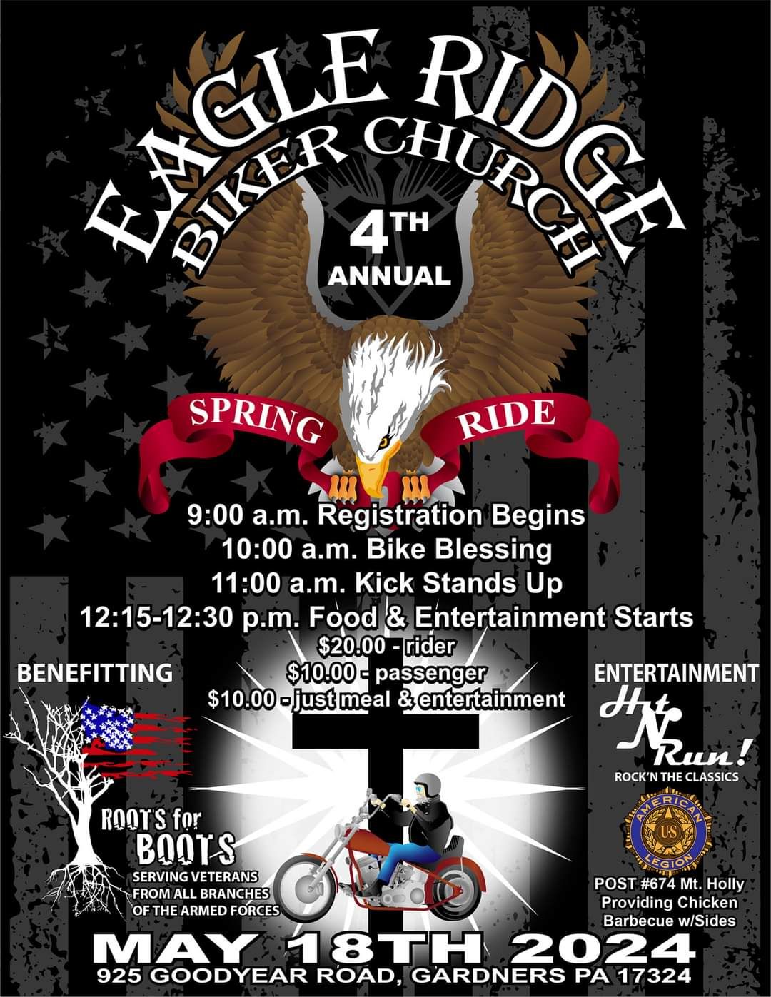 Eagle Ridge Biker Church Spring Ride