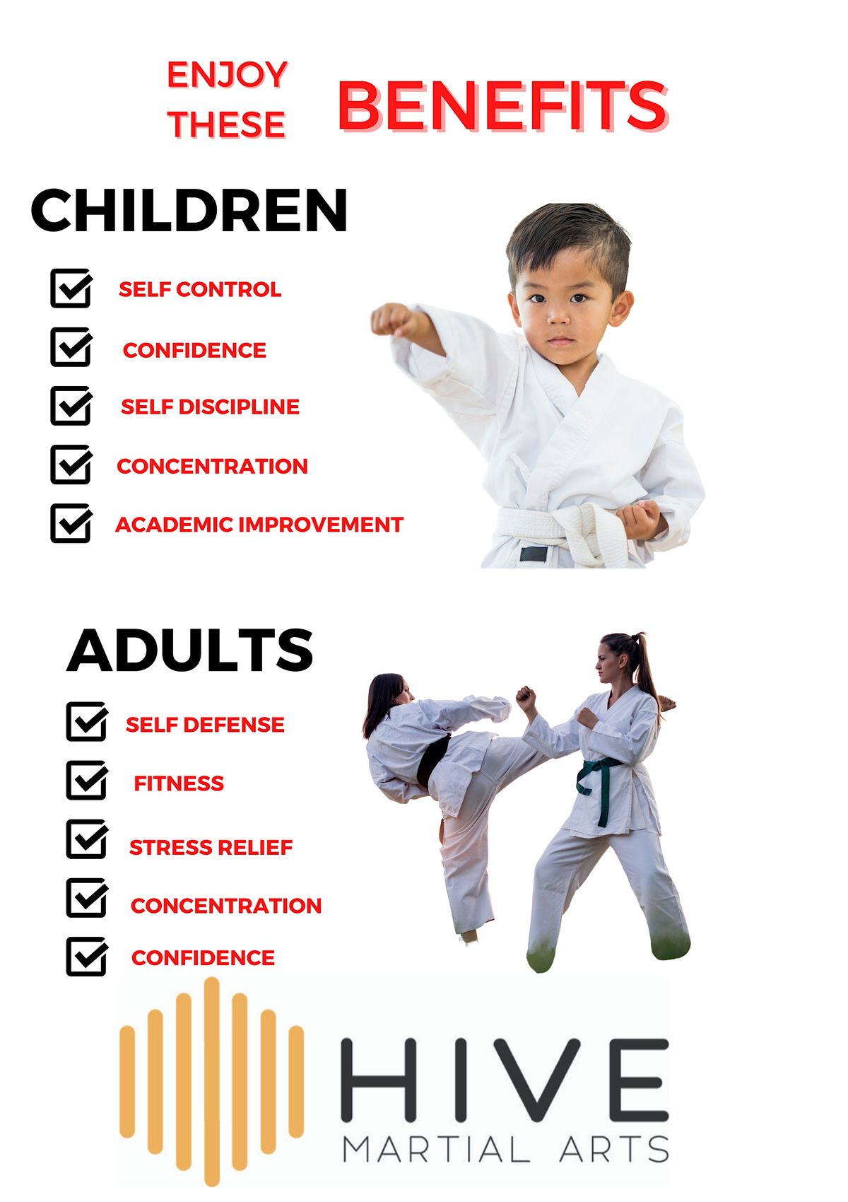 Free Kids Karate Classes (Ages 3-5; 6-11; 12-17)