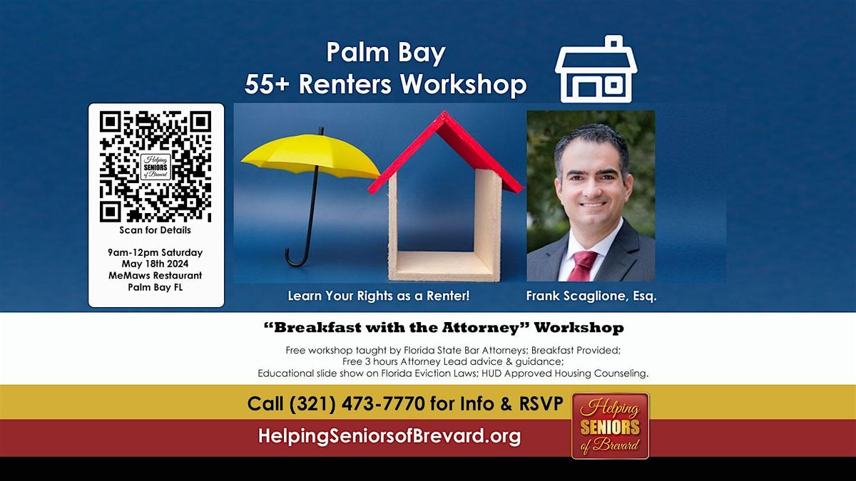 Palm Bay 55+ Renters Workshop - May 2024