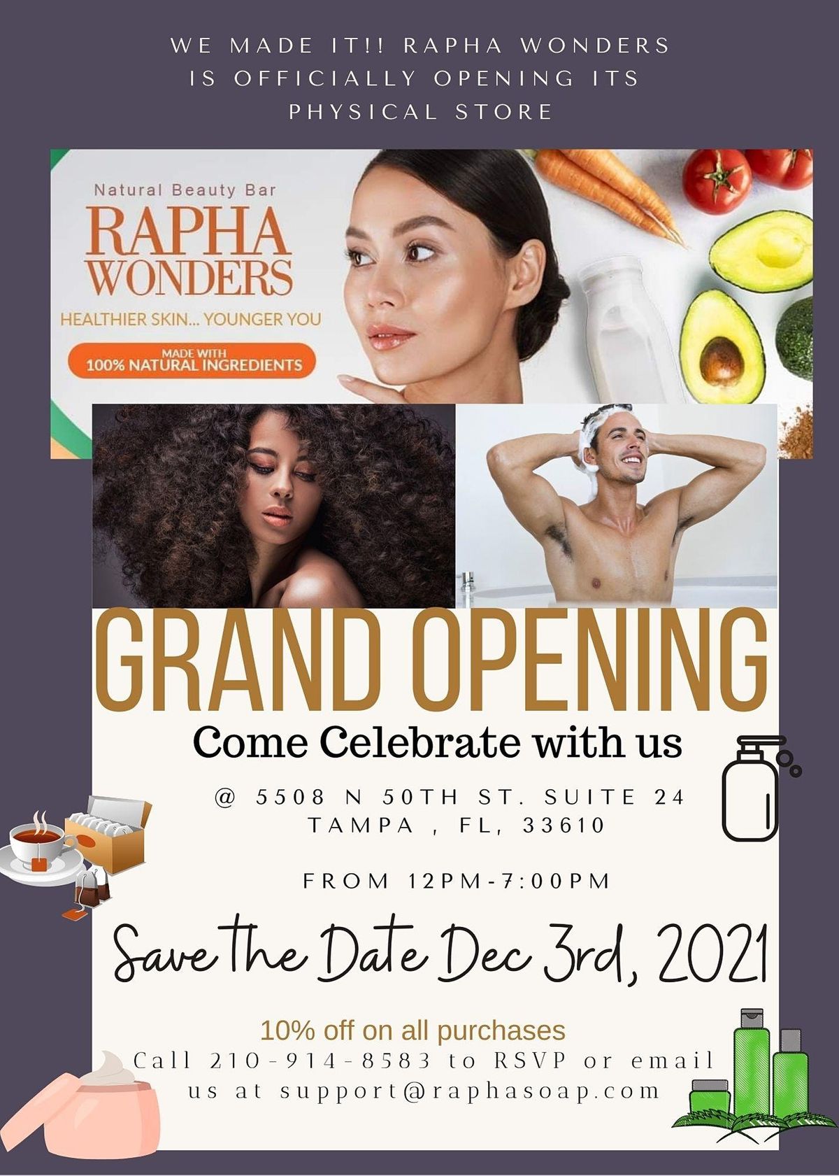 Rapha Wonders "" GRAND OPENING""