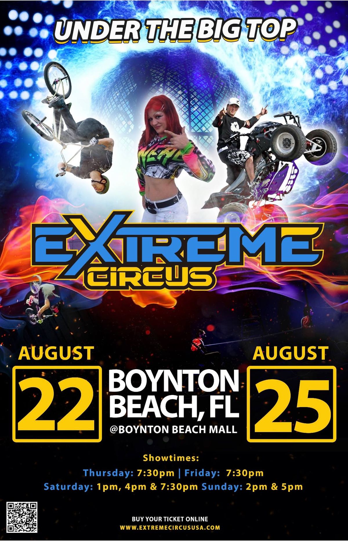 Extreme Circus @ BOYNTON BEACH MALL