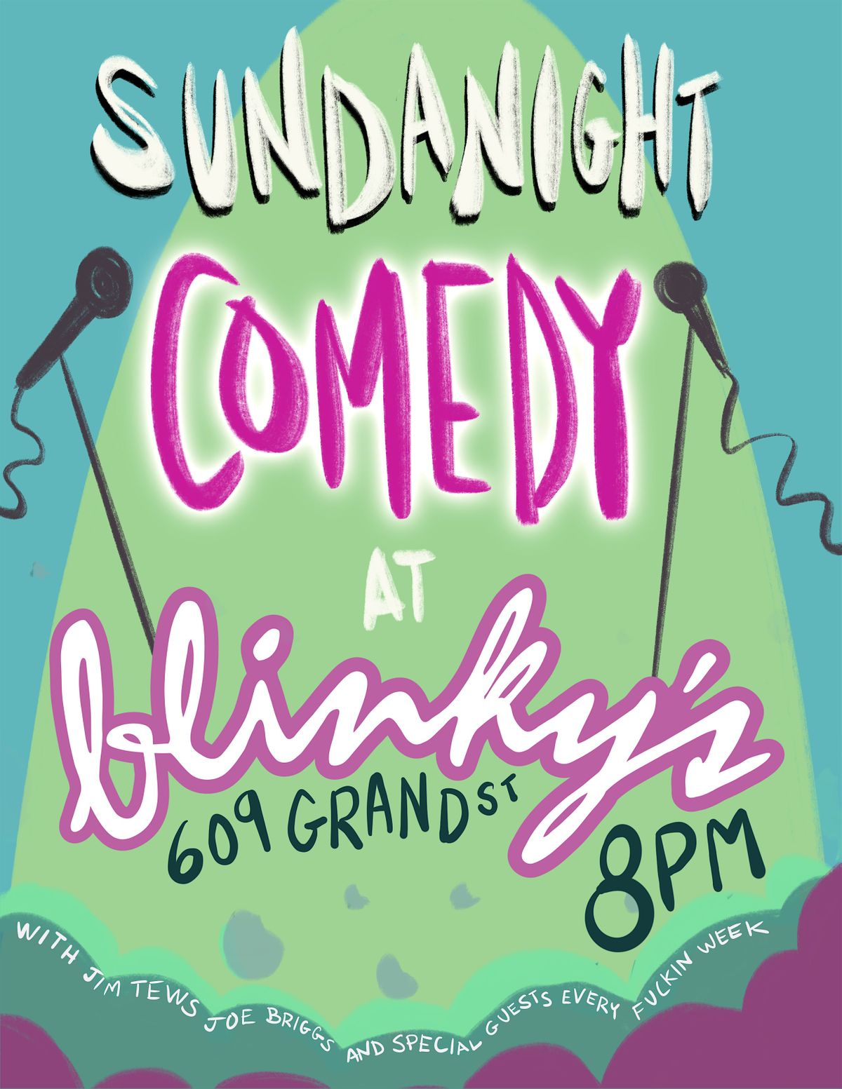 Sundanight Comedy LIVE at Blinky's Bar