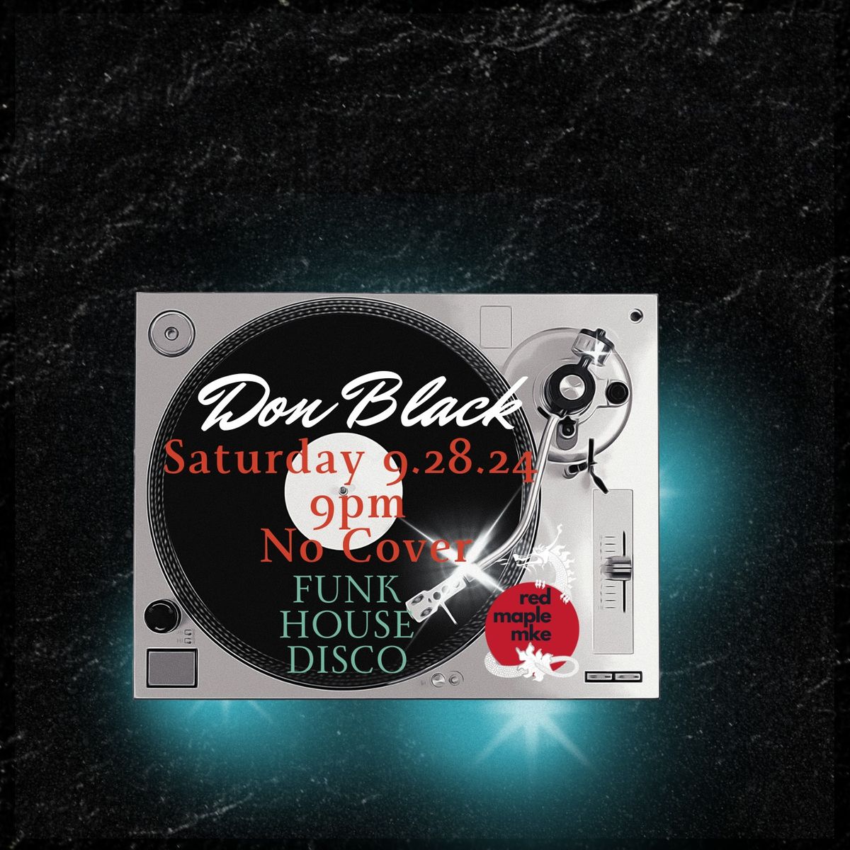 DJ Don Black funk, house and disco