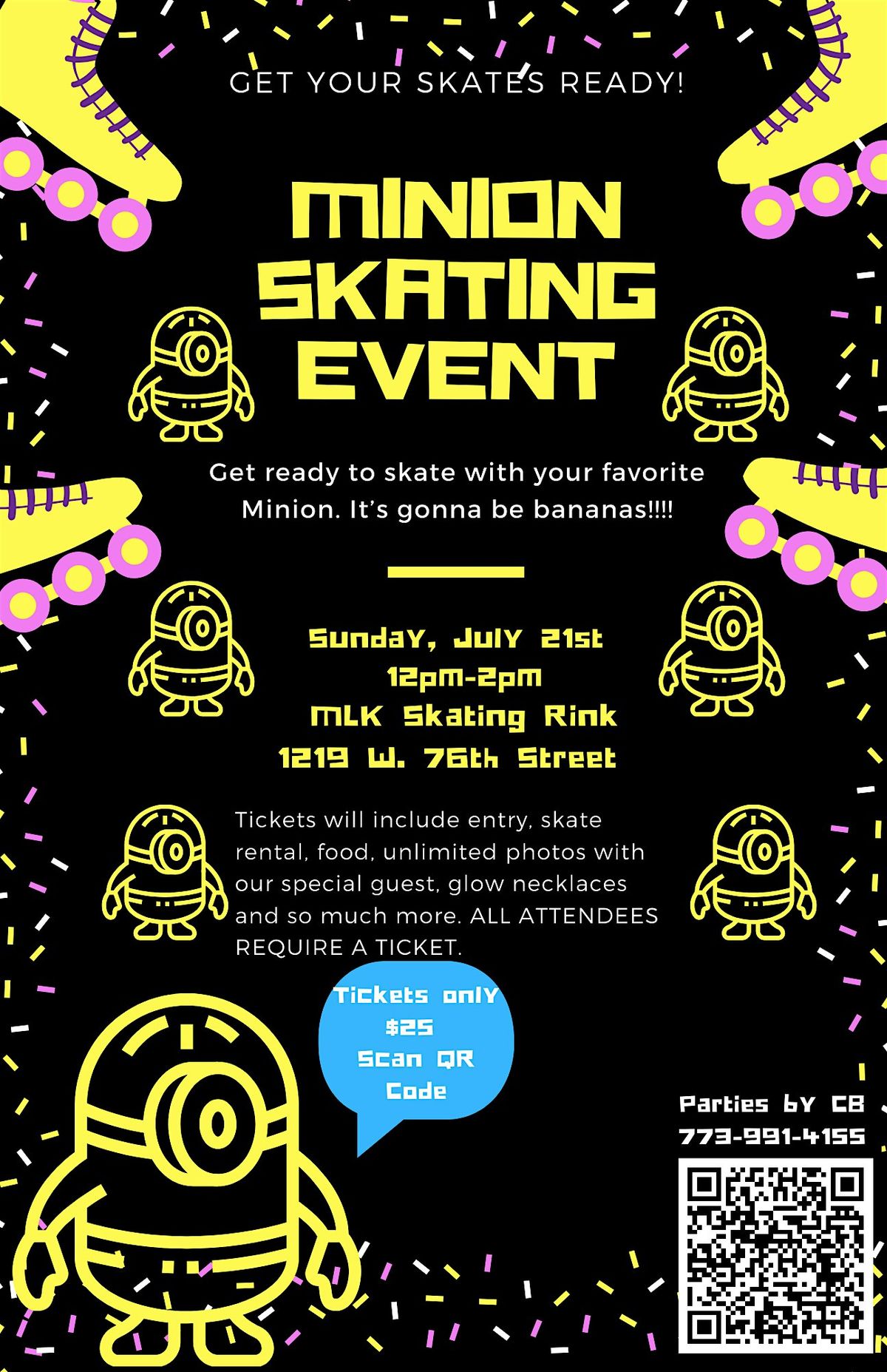 Minion Skate Party