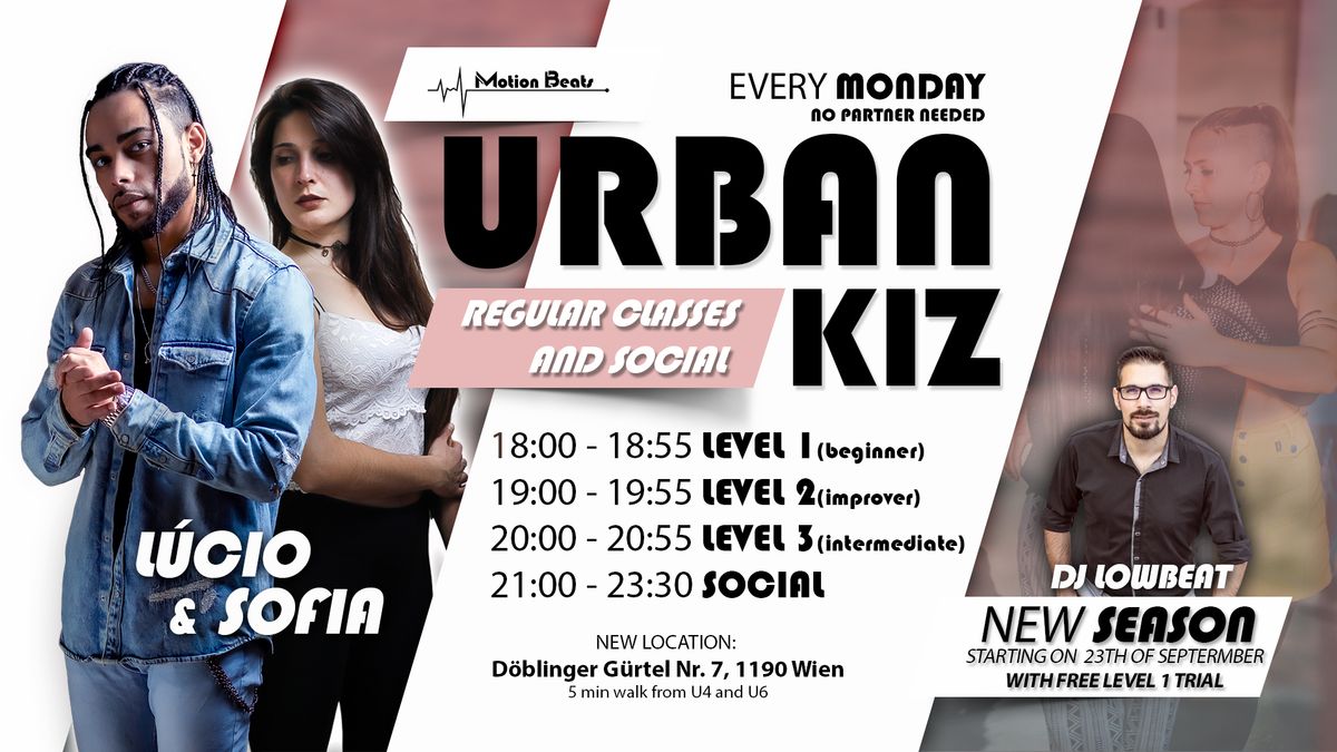 URBAN KIZ - REGULAR CLASSES & SOCIAL