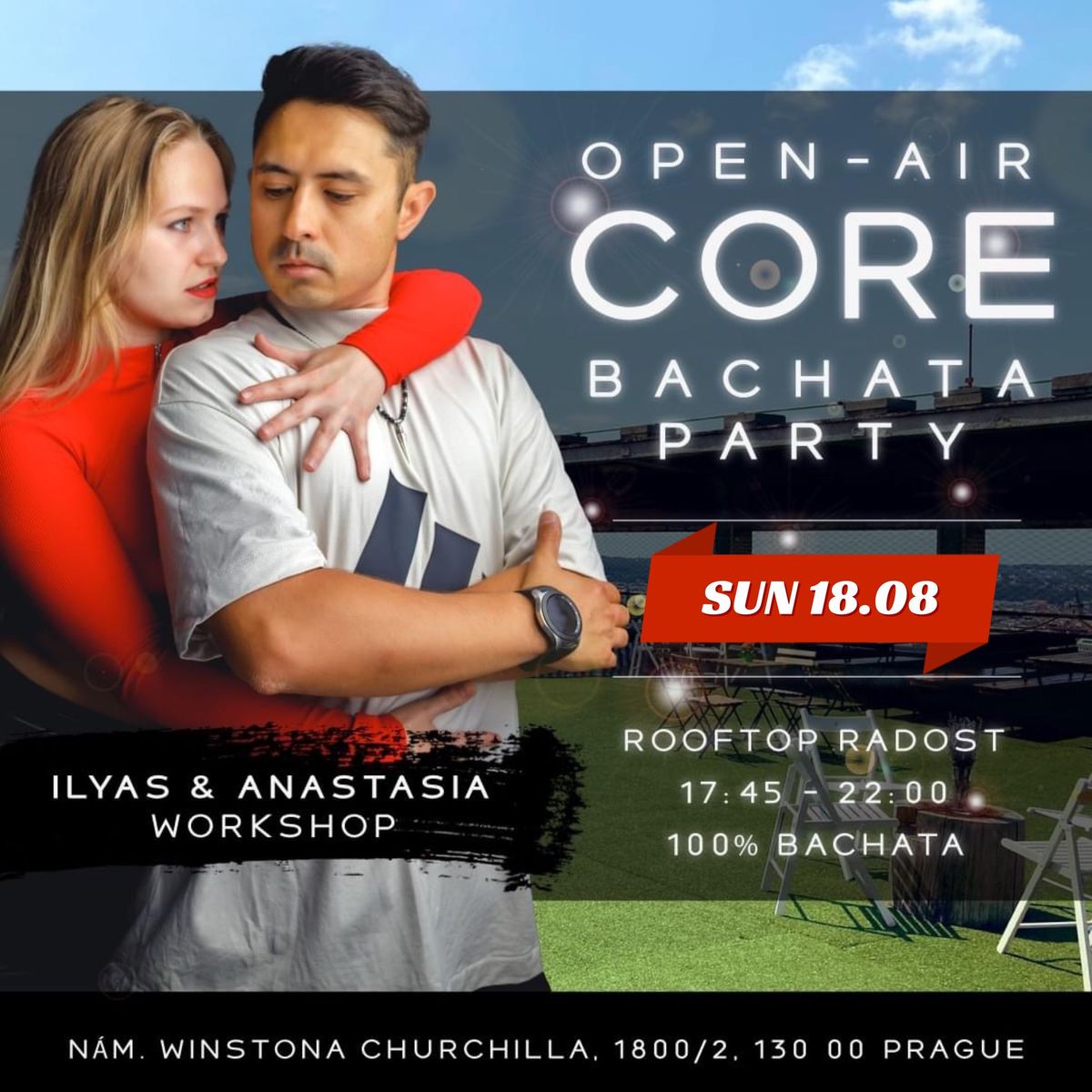 OPEN-AIR CORE BACHATA PARTY | Rooftop Radost