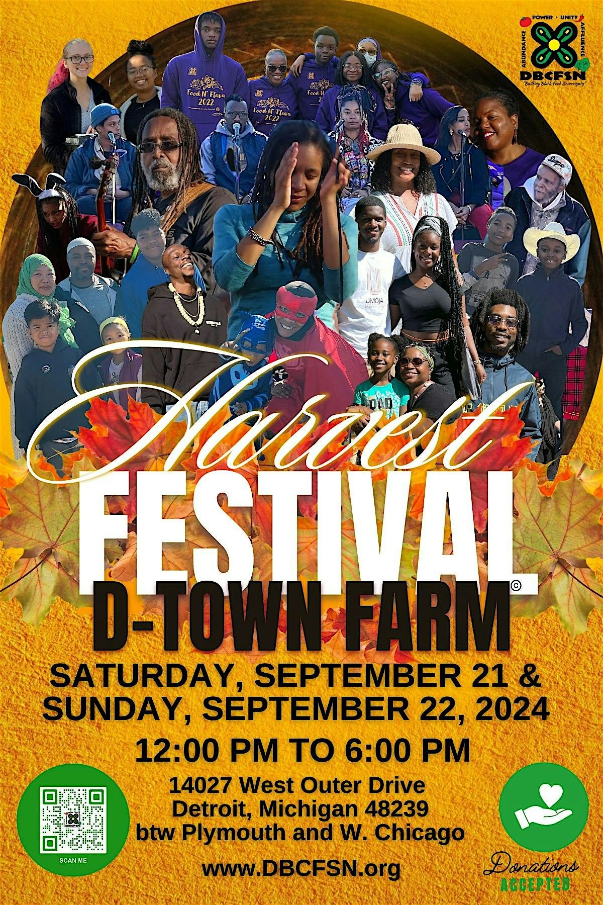 D-Town Farm Proudly Presents: The 18th Annual Harvest Festival: New Leaders