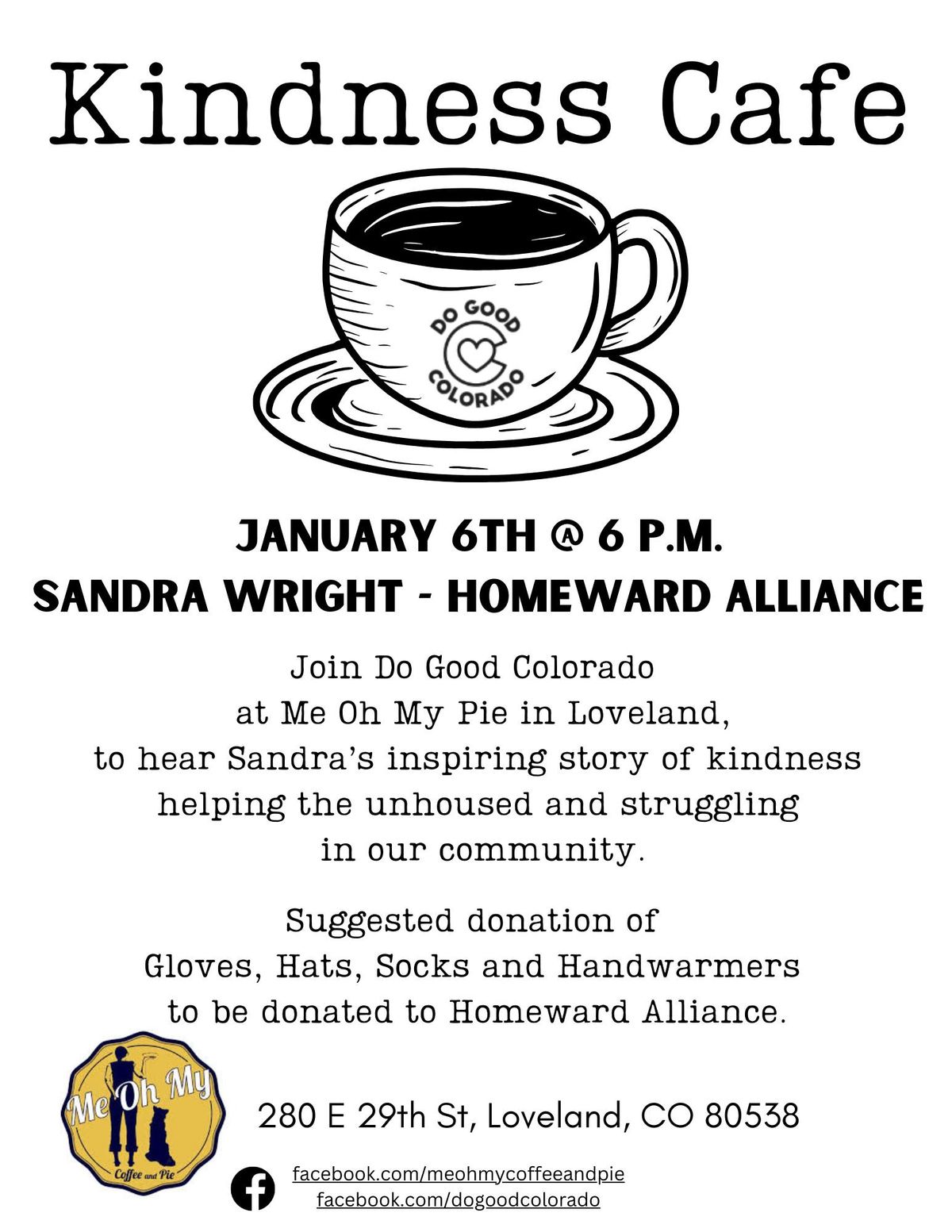 Kindness Cafe with Sandra Wright