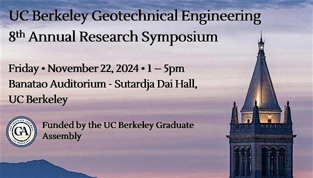 2024 UC Berkeley Geotechnical Engineering Research Symposium