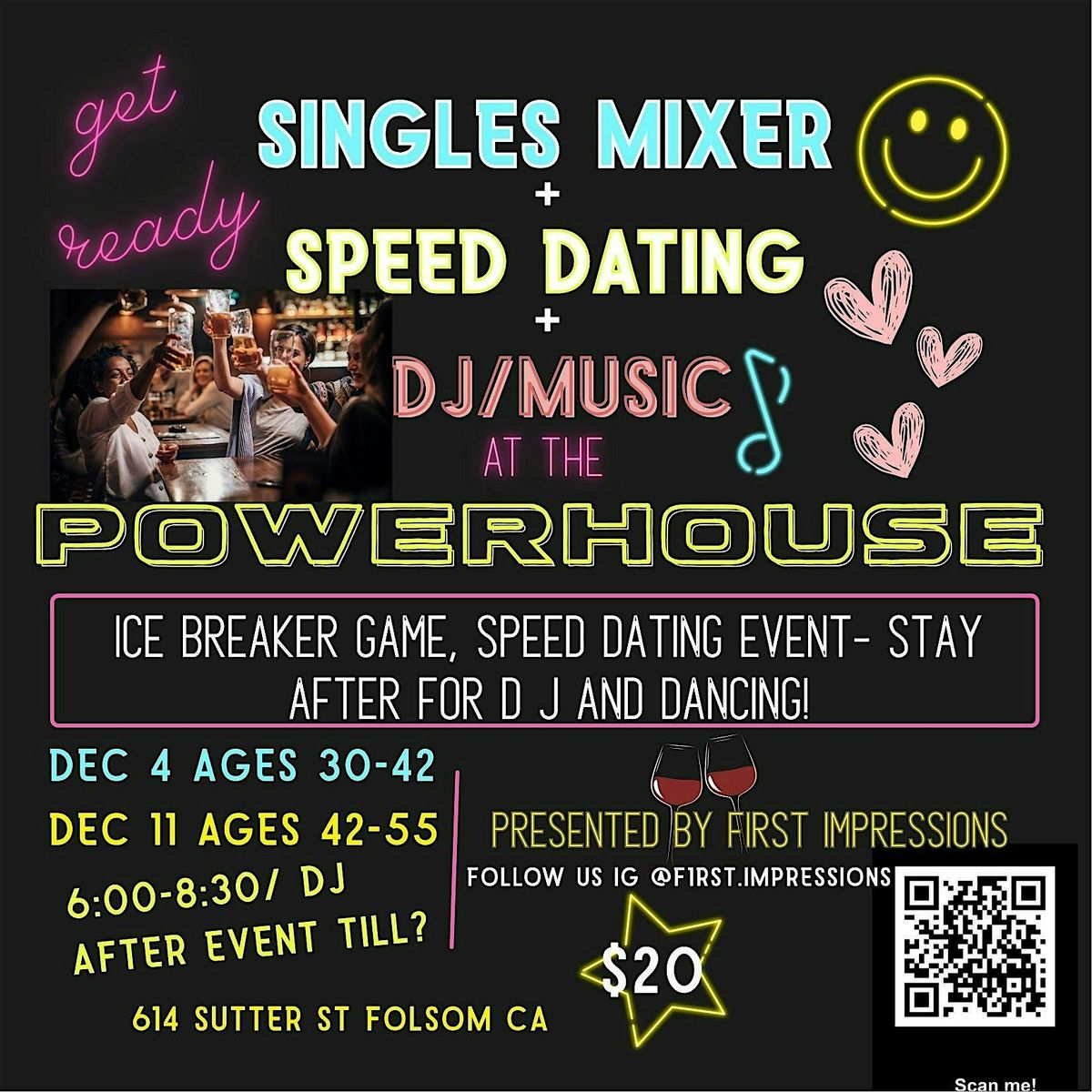 Singles Mixer\/Speed Dating ages 30-42