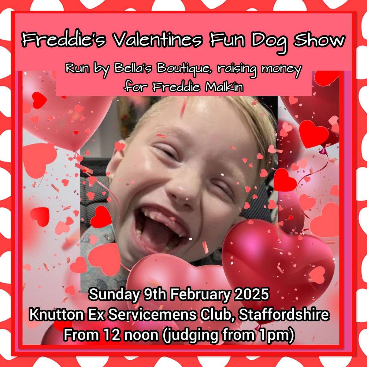 Freddies\u2019 Valentines Fun Dog Show