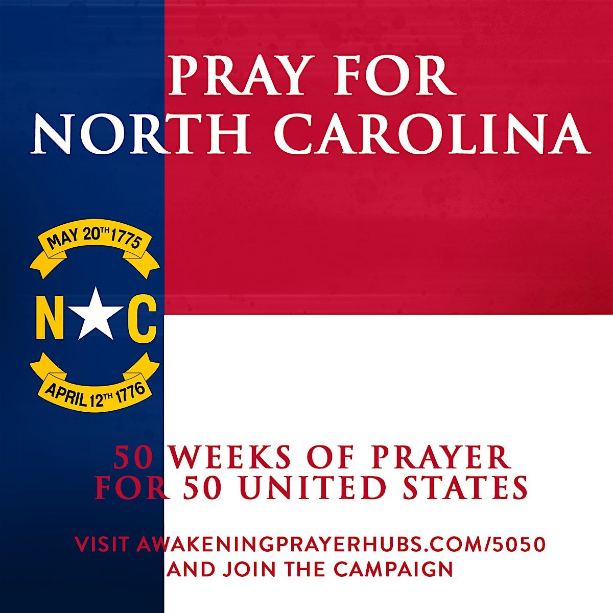 Pray for North Carolina | 5050 Campaign