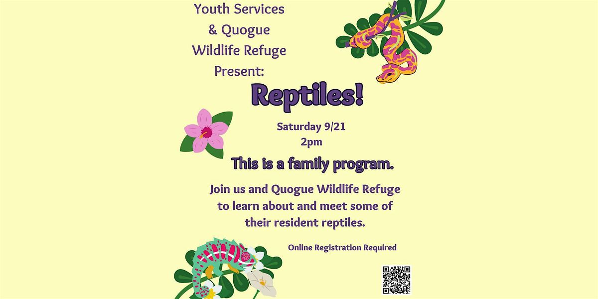 Quogue Wildlife Refuge Present Reptiles