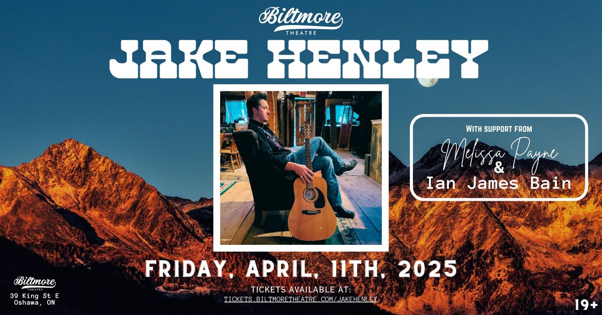 Jake Henley with Melissa Payne & Ian James Bain - Live at Biltmore Theatre