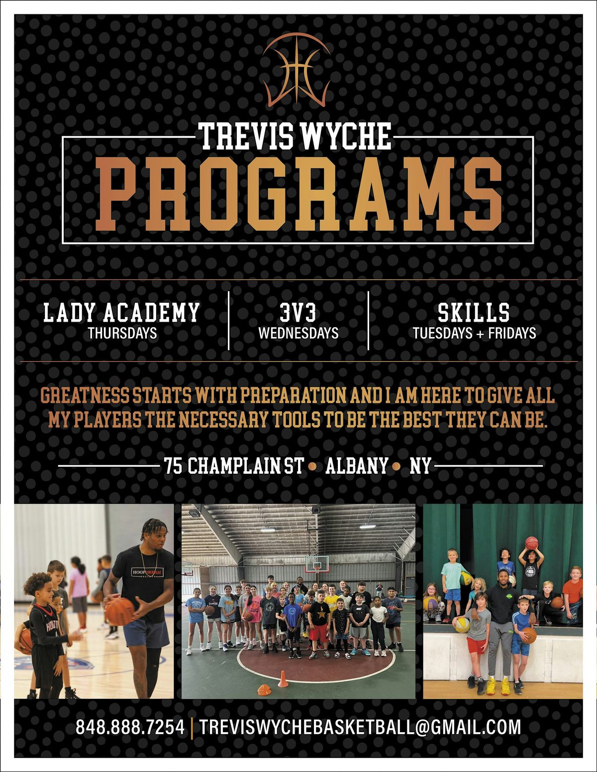 Trevis Wyche Basketball Programs