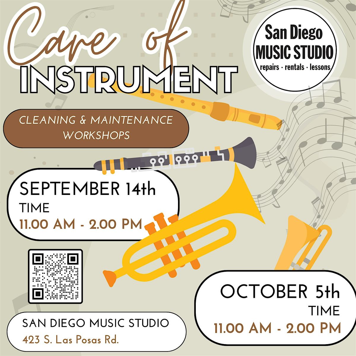 Care of Instrument Workshops