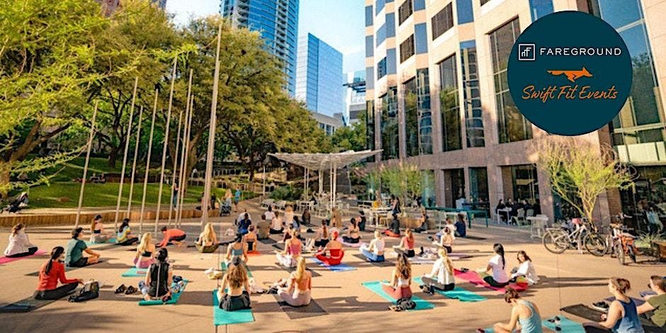 GROUNDED Yoga at Fareground | provided by Swift Fit Events