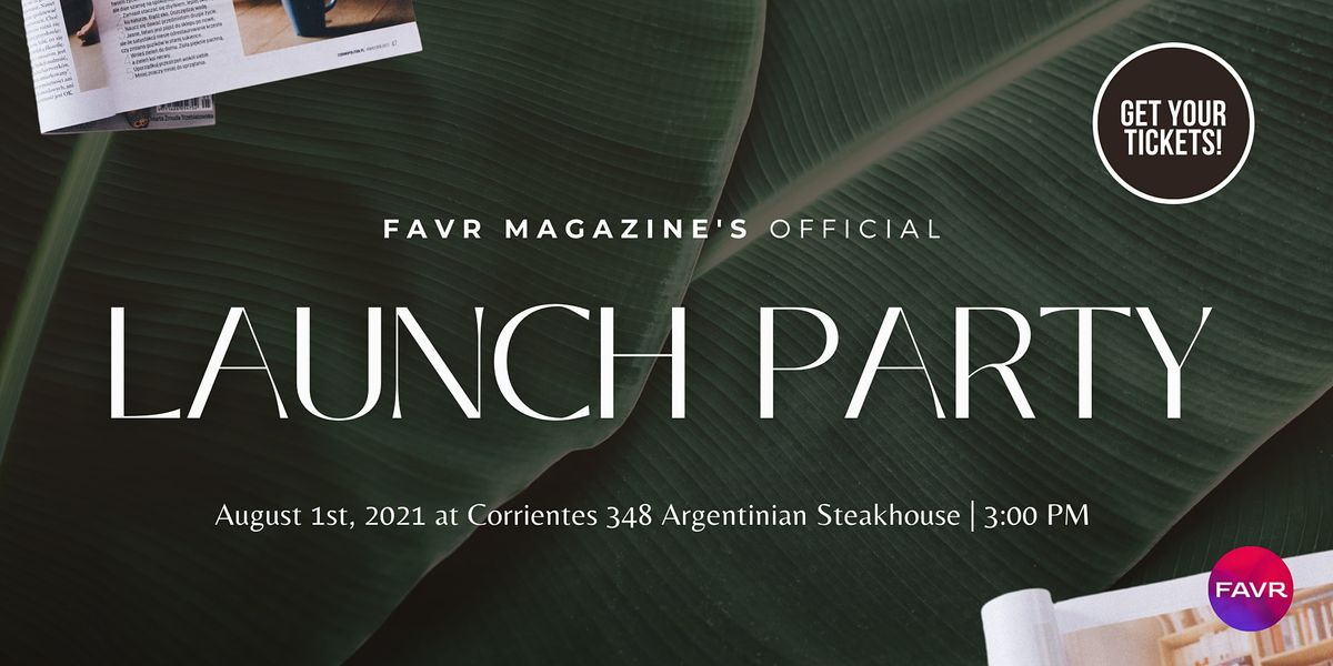 FAVR Lifestyle Magazine's Inaugural  Launch Party-Dallas