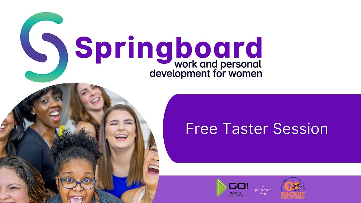 Springboard Work and Personal Development Free Taster Session, Backup ...