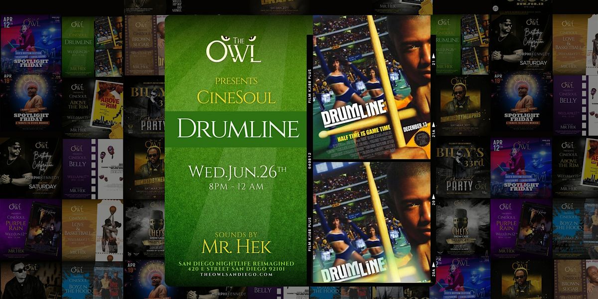 CineSoul Night:  Drumline with DJ Hek